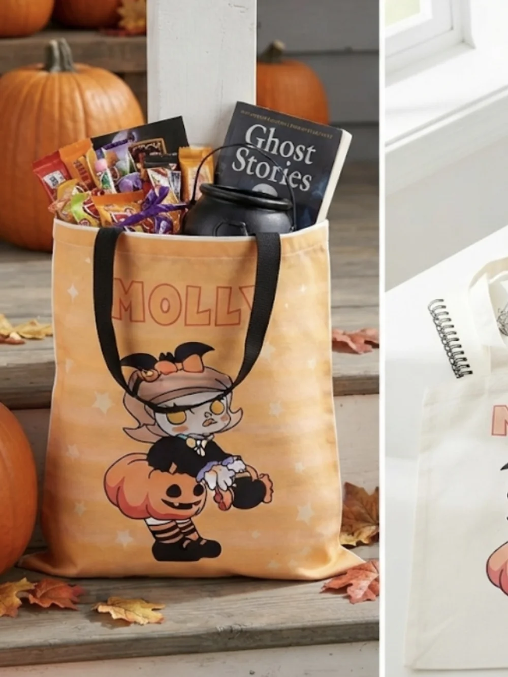 Molly Halloween Tote Bag